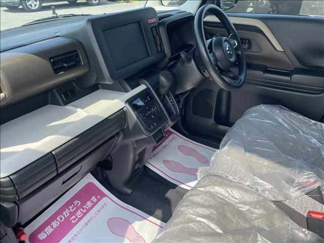 スペーシア ハイブリッドG 届出済未使用車 スズキセーフティサポート 横滑り防止装置 両側スライドドア オートエアコン オートライト プッシュスタート スマートキー パワーウインドウ アイドリングストップ 禁煙車 修復歴無(11枚目)