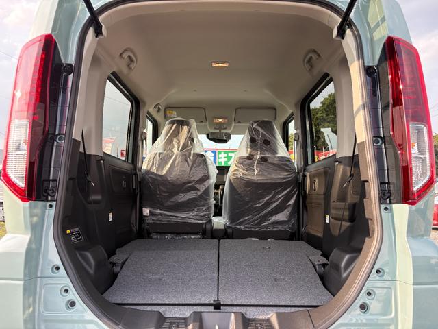 スペーシア ハイブリッドG 届出済未使用車 スズキセーフティサポート 横滑り防止装置 両側スライドドア オートエアコン オートライト プッシュスタート スマートキー パワーウインドウ アイドリングストップ 禁煙車 修復歴無(22枚目)