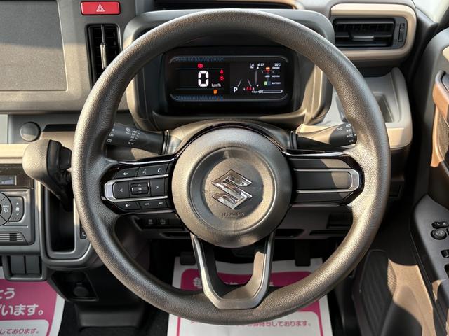 スペーシア ハイブリッドG 届出済未使用車 スズキセーフティサポート 横滑り防止装置 両側スライドドア オートエアコン オートライト プッシュスタート スマートキー パワーウインドウ アイドリングストップ 禁煙車 修復歴無(28枚目)