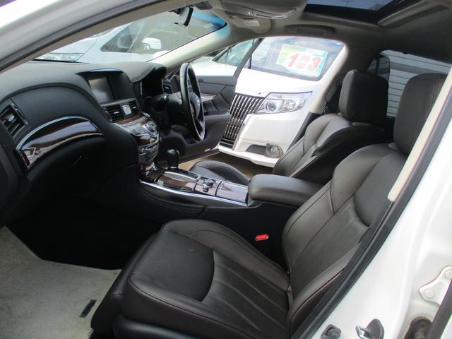 シーマ ハイブリッド　ＶＩＰ　Ｇ　ワンオーナー皮サンルーフナビフルセグＴＶＢモニター後席プライベートシアターシステムオートクルーズレーンキープアシスト冷暖房シート（16枚目）