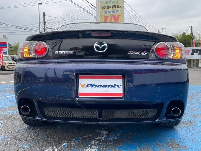 ＲＸ－８ タイプＳ　ＬＥＧモータースポーツフロントバンパー　ＡＵＴＯＥＸＥサイド　ＡＵＴＯＥＸＥリアバンパー　オプションＢＰＳＥサウンド　ルーフビルトインＥＴＣ　キセノンライト　ユーザー買取車　６速マニュアル　修復無（11枚目）