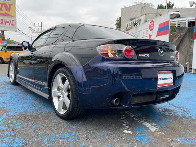 ＲＸ－８ タイプＳ　ＬＥＧモータースポーツフロントバンパー　ＡＵＴＯＥＸＥサイド　ＡＵＴＯＥＸＥリアバンパー　オプションＢＰＳＥサウンド　ルーフビルトインＥＴＣ　キセノンライト　ユーザー買取車　６速マニュアル　修復無（13枚目）