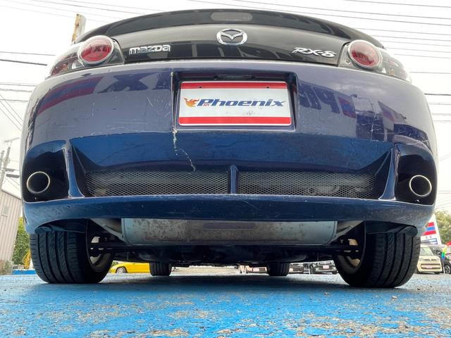 ＲＸ－８ タイプＳ　ＬＥＧモータースポーツフロントバンパー　ＡＵＴＯＥＸＥサイド　ＡＵＴＯＥＸＥリアバンパー　オプションＢＰＳＥサウンド　ルーフビルトインＥＴＣ　キセノンライト　ユーザー買取車　６速マニュアル　修復無（32枚目）