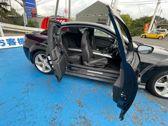 ＲＸ－８ タイプＳ　ＬＥＧモータースポーツフロントバンパー　ＡＵＴＯＥＸＥサイド　ＡＵＴＯＥＸＥリアバンパー　オプションＢＰＳＥサウンド　ルーフビルトインＥＴＣ　キセノンライト　ユーザー買取車　６速マニュアル　修復無（72枚目）