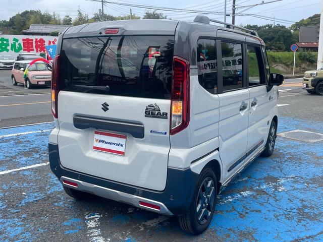 スペーシアギア ハイブリッドＸＺ　ターボ　全方位モニター付メモリーナビ（スズキコネクト）装着車　アダクティブクルーズＩＩ　デュアルカメラブレーキサポート　両側電動扉　左右シートヒーター　ＥＴＣ２．０　ヘッドアップディスプレイ　禁煙車（8枚目）
