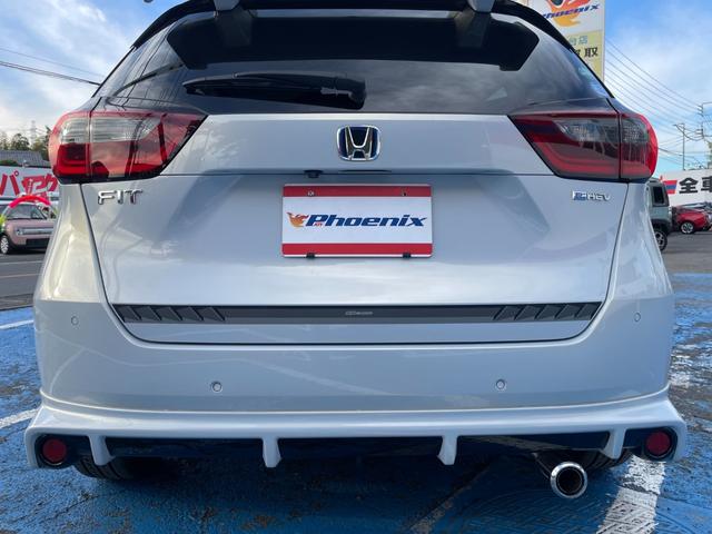 フィット ｅ：ＨＥＶホーム　無限フルエアロ＆ＬＥＤデイライト＆マフラー＆デカールセット　２トーン　コンフォートビューＰＫＧ　純正９インチナビ　バックカメラ　フルセグ　ＤＶＤ　ＢＴ　前後ドラレコ　ＥＴＣ　クリアランスソナー　禁煙車（31枚目）