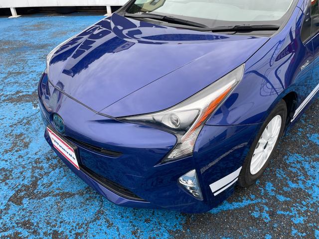 プリウス S 当店買取車 セーフティセンス メモリナビ フルセグ Bluetooth接続 バックカメラ ETC LEDオートライト&フォグ 黒革調シートカバー トノカバー 15インチホワイトAW ディーラー記録簿有(24枚目)