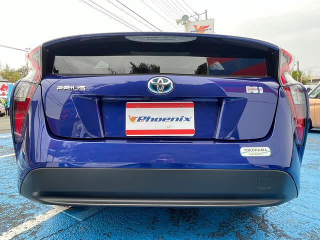 プリウス S 当店買取車 セーフティセンス メモリナビ フルセグ Bluetooth接続 バックカメラ ETC LEDオートライト&フォグ 黒革調シートカバー トノカバー 15インチホワイトAW ディーラー記録簿有(33枚目)