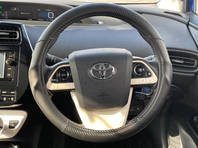 プリウス S 当店買取車 セーフティセンス メモリナビ フルセグ Bluetooth接続 バックカメラ ETC LEDオートライト&フォグ 黒革調シートカバー トノカバー 15インチホワイトAW ディーラー記録簿有(46枚目)