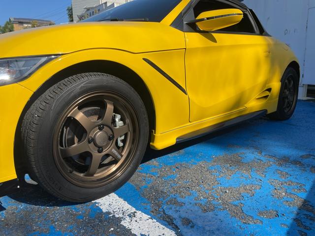 Ｓ６６０ α　６速ＭＴ　モデューロバンパー＆無限エアロ　左右２本出しマフラー　レイズＴＥ３７　アルカンターラステアリング　センターディスプレイ　Ｂｌｕｅｔｏｏｔｈ接続　バックカメラ　Ｗシートヒーター　ＥＴＣ　ＬＥＤ（36枚目）