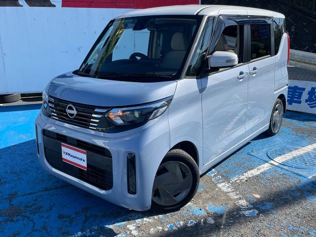 ルークス Ｘターボ　２トーンカラールーフ　９インチナビ　ＤＶＤ　ＢＴ　全方位アラウンドビューモニター　フルセグ　前後ドラレコ　ＥＴＣ　両側ハンズフリーオートスライドドア　リアサーキュレーター　ＬＥＤライト　禁煙車（2枚目）