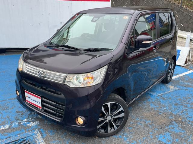 ワゴンＲスティングレー Ｔ　ユーザー買取　禁煙　２型　ターボ　レーダーブレーキサポート　メモリナビ　フルセグＴＶ　Ｂｌｕｅｔｏｏｔｈ接続　ＥＴＣ　ＨＩＤオートライト＆フォグ　パドルシフト　Ａ－ＳＴＯＰ　インテリキー　Ｐスタート（2枚目）