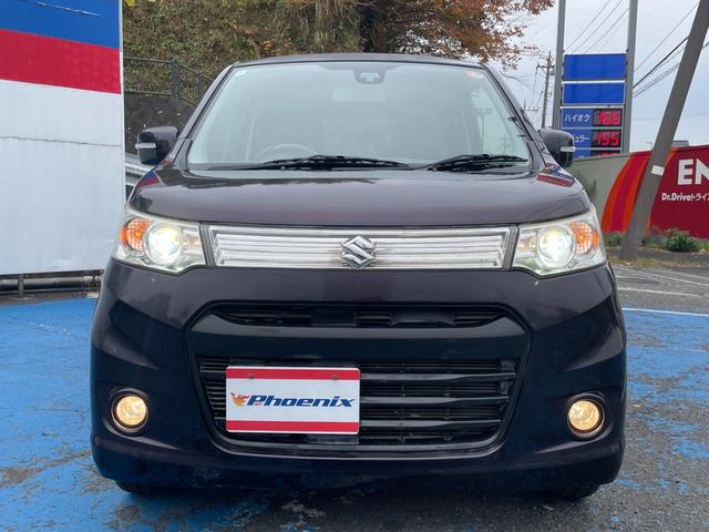 ワゴンＲスティングレー Ｔ　ユーザー買取　禁煙　２型　ターボ　レーダーブレーキサポート　メモリナビ　フルセグＴＶ　Ｂｌｕｅｔｏｏｔｈ接続　ＥＴＣ　ＨＩＤオートライト＆フォグ　パドルシフト　Ａ－ＳＴＯＰ　インテリキー　Ｐスタート（5枚目）