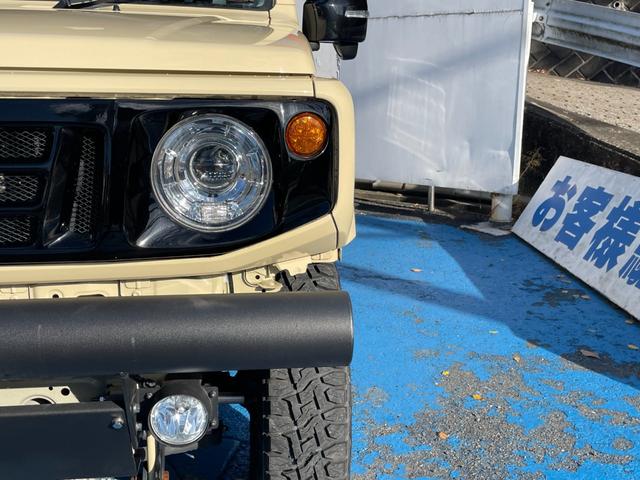 ジムニー ＸＣ　モンスターファーム２インチＵＰ足＆トレーティングアーム　オートルビーズ前後バンパー＆グリル＆リアステップ　ＤＥＥＮクロスカントリー＆オープンカントリーＲ／Ｔ５本付　５次元マフラー　純正８型ナビＢカメラ（18枚目）