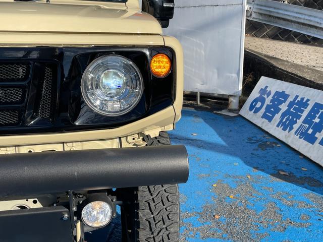ジムニー ＸＣ　モンスターファーム２インチＵＰ足＆トレーティングアーム　オートルビーズ前後バンパー＆グリル＆リアステップ　ＤＥＥＮクロスカントリー＆オープンカントリーＲ／Ｔ５本付　５次元マフラー　純正８型ナビＢカメラ（22枚目）