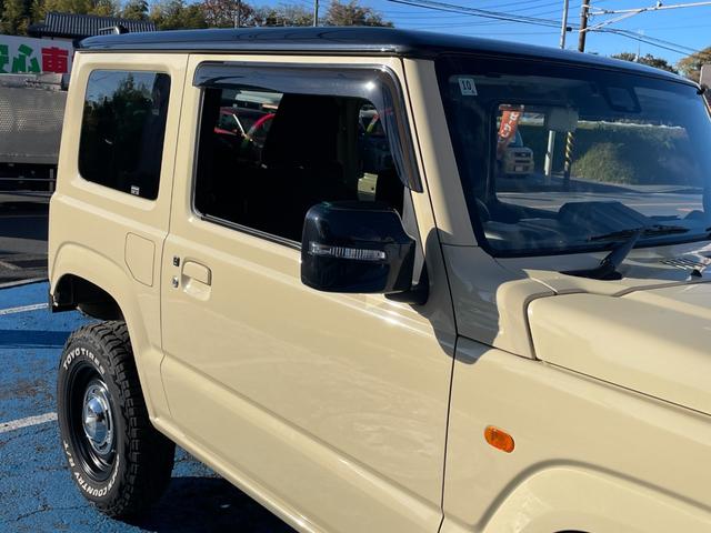 ジムニー ＸＣ　モンスターファーム２インチＵＰ足＆トレーティングアーム　オートルビーズ前後バンパー＆グリル＆リアステップ　ＤＥＥＮクロスカントリー＆オープンカントリーＲ／Ｔ５本付　５次元マフラー　純正８型ナビＢカメラ（36枚目）