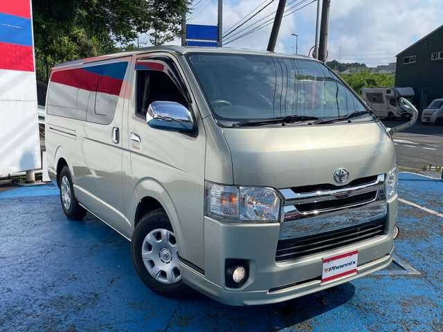 ハイエースバン スーパーGL ロング ディーゼルターボ 4型TRDエアロSDナビBT接続AC100V(6枚目)