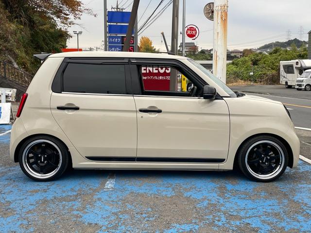 Ｎ－ＯＮＥ オリジナルスタイルプラスアーバン　専用ウッドパネル　コンビレザーシート　無限バイザー＆マット　ＲＡＹＳ鍛造１６ＡＷ（ＫＣＲ３７）カヤバ車高調　ウッドコンビステア　　左右シートヒーター　ＳＤナビ　Ｂカメラ　フルセグ　前後ドラレコ（8枚目）