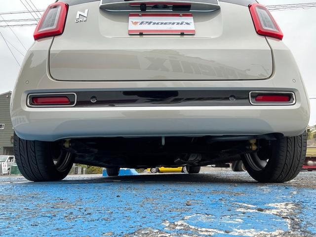 Ｎ－ＯＮＥ オリジナルスタイルプラスアーバン　専用ウッドパネル　コンビレザーシート　無限バイザー＆マット　ＲＡＹＳ鍛造１６ＡＷ（ＫＣＲ３７）カヤバ車高調　ウッドコンビステア　　左右シートヒーター　ＳＤナビ　Ｂカメラ　フルセグ　前後ドラレコ（32枚目）