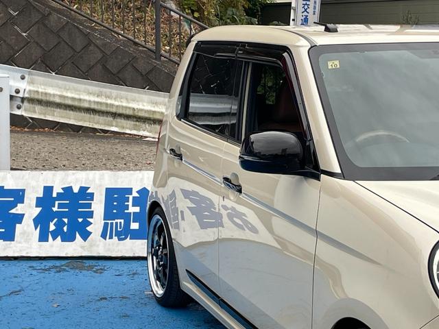 Ｎ－ＯＮＥ オリジナルスタイルプラスアーバン　専用ウッドパネル　コンビレザーシート　無限バイザー＆マット　ＲＡＹＳ鍛造１６ＡＷ（ＫＣＲ３７）カヤバ車高調　ウッドコンビステア　　左右シートヒーター　ＳＤナビ　Ｂカメラ　フルセグ　前後ドラレコ（35枚目）