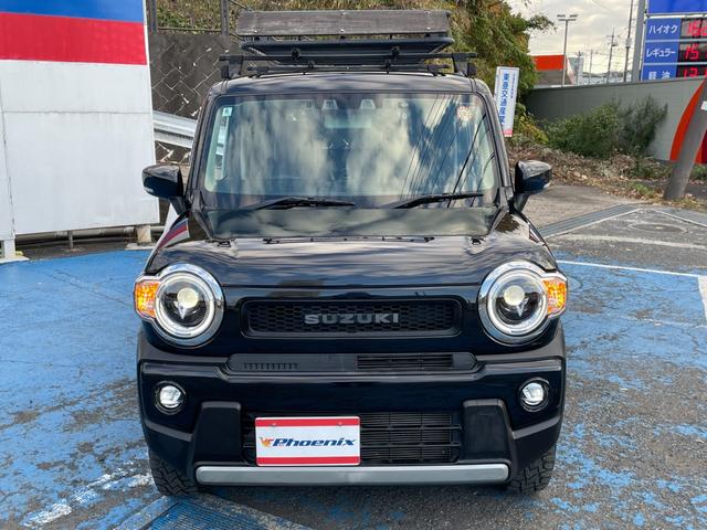 ハスラー ハイブリッドＸ　マスターピース２５ＭＭリフトアップＫＩＴ　オープンカントリーＲ／Ｔタイヤ＆１５ＡＷ　ルーフキャリア＆ラック　デュアルカメラブレーキサポート　ストラーダナビ　地デジ　ＥＴＣ　ドラレコ　左右シートヒーター（4枚目）