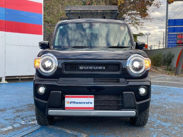 ハスラー ハイブリッドＸ　マスターピース２５ＭＭリフトアップＫＩＴ　オープンカントリーＲ／Ｔタイヤ＆１５ＡＷ　ルーフキャリア＆ラック　デュアルカメラブレーキサポート　ストラーダナビ　地デジ　ＥＴＣ　ドラレコ　左右シートヒーター（5枚目）