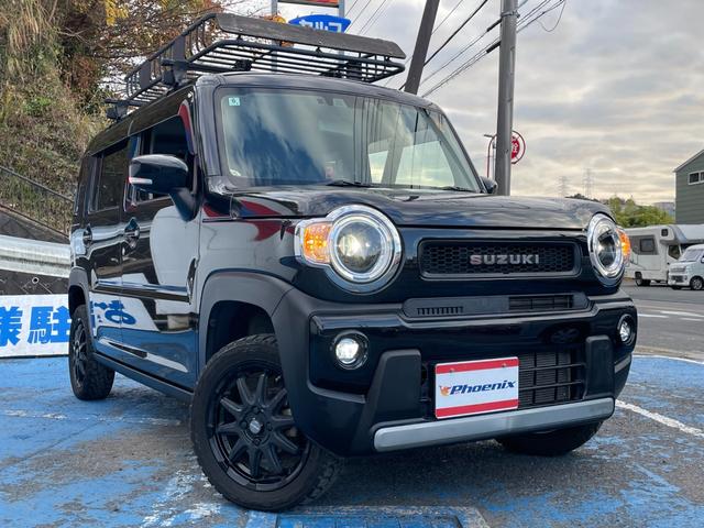 ハスラー ハイブリッドＸ　マスターピース２５ＭＭリフトアップＫＩＴ　オープンカントリーＲ／Ｔタイヤ＆１５ＡＷ　ルーフキャリア＆ラック　デュアルカメラブレーキサポート　ストラーダナビ　地デジ　ＥＴＣ　ドラレコ　左右シートヒーター（7枚目）