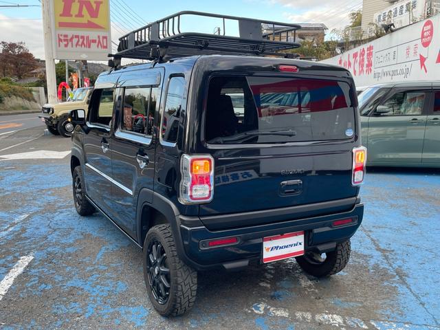 ハスラー ハイブリッドＸ　マスターピース２５ＭＭリフトアップＫＩＴ　オープンカントリーＲ／Ｔタイヤ＆１５ＡＷ　ルーフキャリア＆ラック　デュアルカメラブレーキサポート　ストラーダナビ　地デジ　ＥＴＣ　ドラレコ　左右シートヒーター（13枚目）