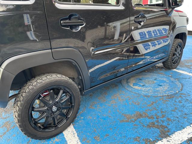 ハスラー ハイブリッドＸ　マスターピース２５ＭＭリフトアップＫＩＴ　オープンカントリーＲ／Ｔタイヤ＆１５ＡＷ　ルーフキャリア＆ラック　デュアルカメラブレーキサポート　ストラーダナビ　地デジ　ＥＴＣ　ドラレコ　左右シートヒーター（37枚目）