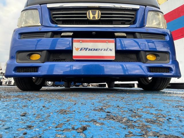 バモス Ｌローダウン　後期モデル　ターボ換装　純正５速ＭＴ　改公認　バベストサンルーフ　ローダウン　シートカバー　１６インチＡＷ　オーバーヘッドコンソール　ルーフスピーカー（26枚目）