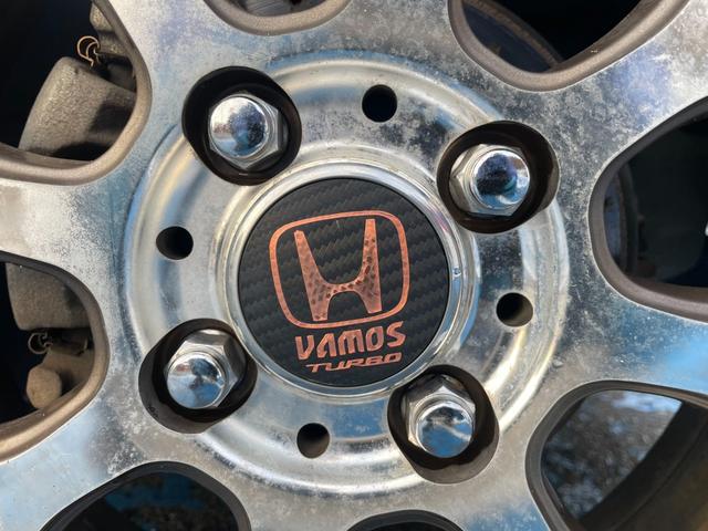 バモス Ｌローダウン　後期モデル　ターボ換装　純正５速ＭＴ　改公認　バベストサンルーフ　ローダウン　シートカバー　１６インチＡＷ　オーバーヘッドコンソール　ルーフスピーカー（38枚目）