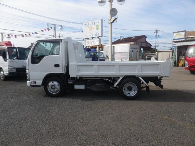 エルフトラック SG 3トン強化ダンプ フルフラットロー アドブルー プリクラッシュセーフティ キーレス 左側電格ミラー HSA ASR ETC BTラジオ フォグランプ(8枚目)