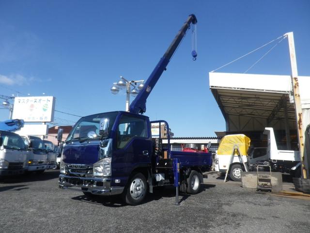 エルフトラック 　２トン標準　４段クレーン　ラジコンフックイン　古河ユニックＵＲＵ２６４　ブルーメタリックオールペイント　クレーンワイヤー新品　メッキパーツ付　キーレス　ＥＴＣ　ＨＳＡ　ＡＳＲ（10枚目）