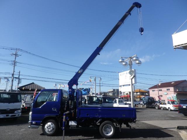 エルフトラック 　２トン標準　４段クレーン　ラジコンフックイン　古河ユニックＵＲＵ２６４　ブルーメタリックオールペイント　クレーンワイヤー新品　メッキパーツ付　キーレス　ＥＴＣ　ＨＳＡ　ＡＳＲ（11枚目）