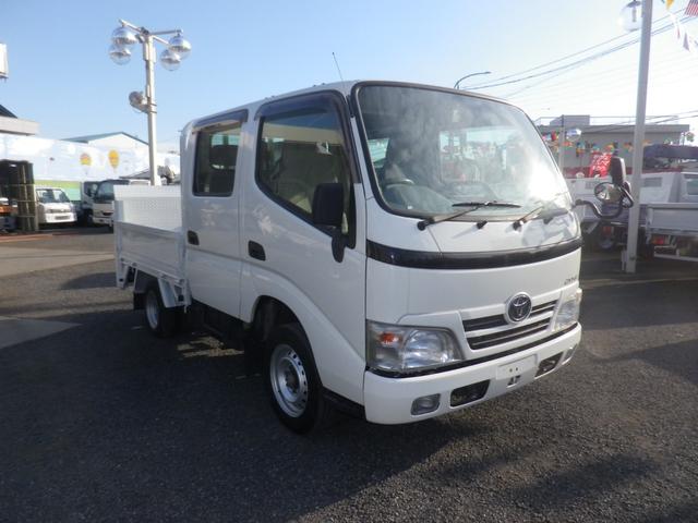 ダイナトラック 1.1トンWキャブ パワーゲート ジャストロー 新明和600キロ型垂直ゲート 荷台床鉄板張りキーレス フォグランプ(3枚目)