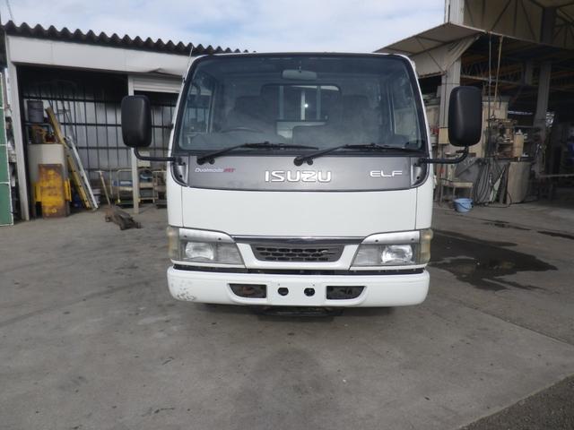 エルフトラック 　２トン平ボディ　パワーゲート　フルフラットロー　６００キロ型垂直ゲート　集中ドアロック　ＨＳＡ（2枚目）