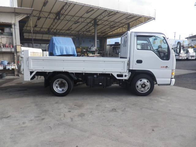 エルフトラック 　２トン平ボディ　パワーゲート　フルフラットロー　６００キロ型垂直ゲート　集中ドアロック　ＨＳＡ（4枚目）