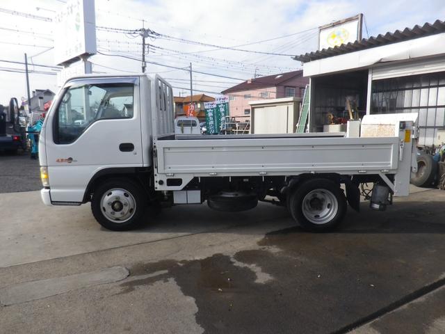 エルフトラック 　２トン平ボディ　パワーゲート　フルフラットロー　６００キロ型垂直ゲート　集中ドアロック　ＨＳＡ（8枚目）