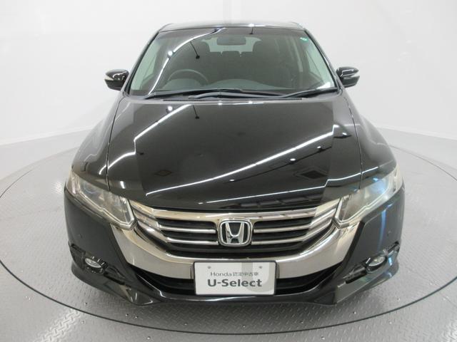 オデッセイ ＭＸ・エアロパッケージ　純正ＨＤＤナビ　ディスチャージヘッドライト　リヤカメラ　フロントコーナーセンサー　純正アルミホイール　スマートキー　ミュージックラック　ＶＳＡ　ＵＳＢ　ＥＴＣ　禁煙車　７人乗り（5枚目）