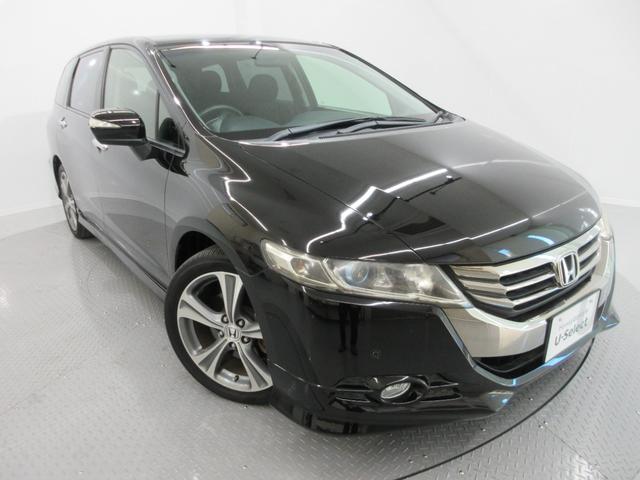 オデッセイ ＭＸ・エアロパッケージ　純正ＨＤＤナビ　ディスチャージヘッドライト　リヤカメラ　フロントコーナーセンサー　純正アルミホイール　スマートキー　ミュージックラック　ＶＳＡ　ＵＳＢ　ＥＴＣ　禁煙車　７人乗り（6枚目）