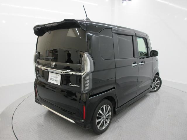 N-BOXカスタム L 純正ギャザズディスプレイオーディオ タイヤ新品交換 フロント左右シートヒーター パーキングセンサー LEDヘッドライト リヤカメラ 左電動スライドドア サイドエアバッグ オートリトラミラー 禁煙車(2枚目)