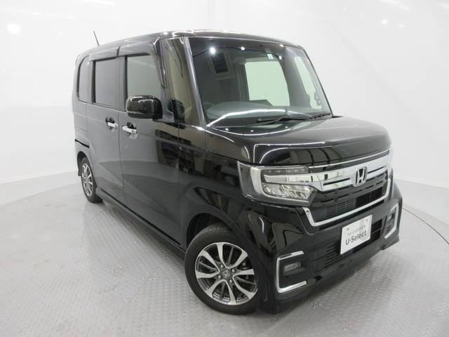 N-BOXカスタム L 純正ギャザズディスプレイオーディオ タイヤ新品交換 フロント左右シートヒーター パーキングセンサー LEDヘッドライト リヤカメラ 左電動スライドドア サイドエアバッグ オートリトラミラー 禁煙車(5枚目)