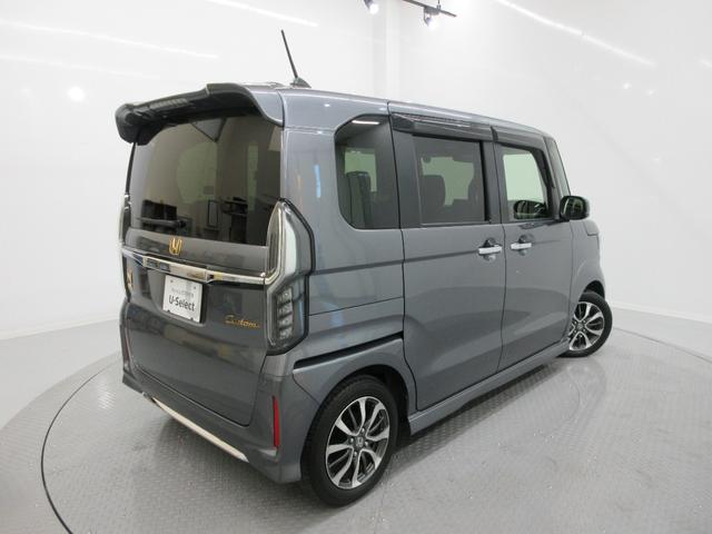 N-BOXカスタム L 純正ギャザズメモリーナビ 純正前後ドライブレコーダー フロント左右シートヒーター ルーフコンソールBOX サイドエアバッグ 左電動スライドドア LEDヘッドライト リヤカメラ ETC USB 禁煙車(2枚目)