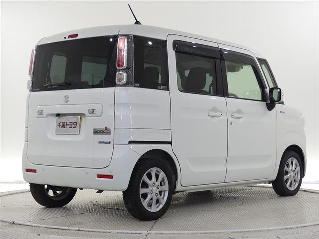 スペーシア ハイブリッドX アルミホイール 両側電動スライド ベンチシート ワンオーナー LEDヘッドランプ 記録簿 キーレス CD 盗難防止装置 アイドリングストップ ハイブリッド オートクルーズコントロール メモリーナビ(23枚目)