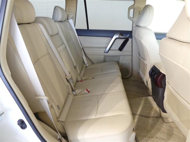 ランドクルーザープラド TZ-G 100V電源 ミュージックプレイヤー接続可 電動シート 4WD 革シート 乗車定員7人 アルミホイール ワンオーナー LEDヘッドランプ 記録簿 キーレス CD 盗難防止装置 メモリーナビ フルセグ(12枚目)