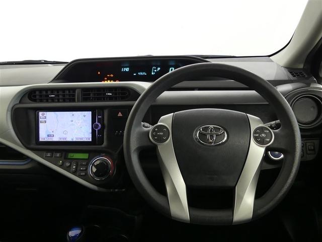 アクア Ｓ　アルミホイール　キーレス　ＣＤ　盗難防止装置　ハイブリッド　メモリーナビ　フルセグ（3枚目）