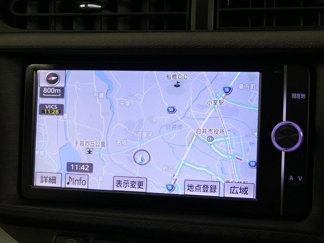 アクア Ｓ　アルミホイール　キーレス　ＣＤ　盗難防止装置　ハイブリッド　メモリーナビ　フルセグ（4枚目）