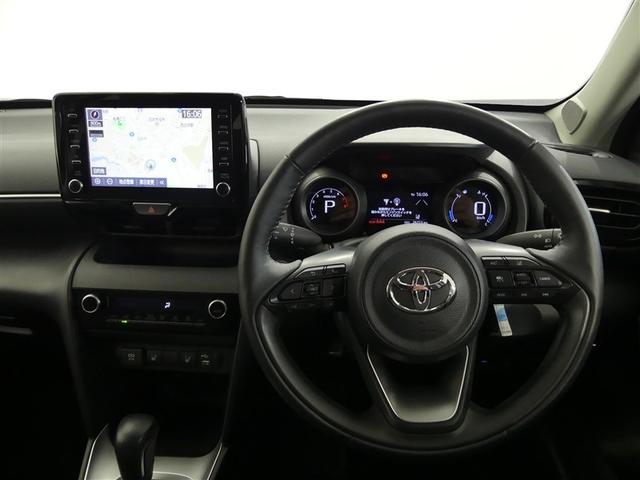 ヤリスクロス G ナビ ミュージックプレイヤー接続可 アルミホイール ワンオーナー 記録簿 キーレス CD 盗難防止装置 オートクルーズコントロール メモリーナビ(3枚目)