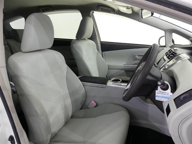 プリウスα S 乗車定員7人 アルミホイール LEDヘッドランプ 記録簿 キーレス CD 盗難防止装置 ハイブリッド HDDナビ フルセグ(6枚目)