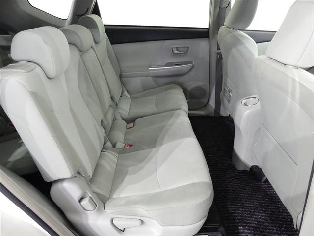 プリウスα S 乗車定員7人 アルミホイール LEDヘッドランプ 記録簿 キーレス CD 盗難防止装置 ハイブリッド HDDナビ フルセグ(7枚目)